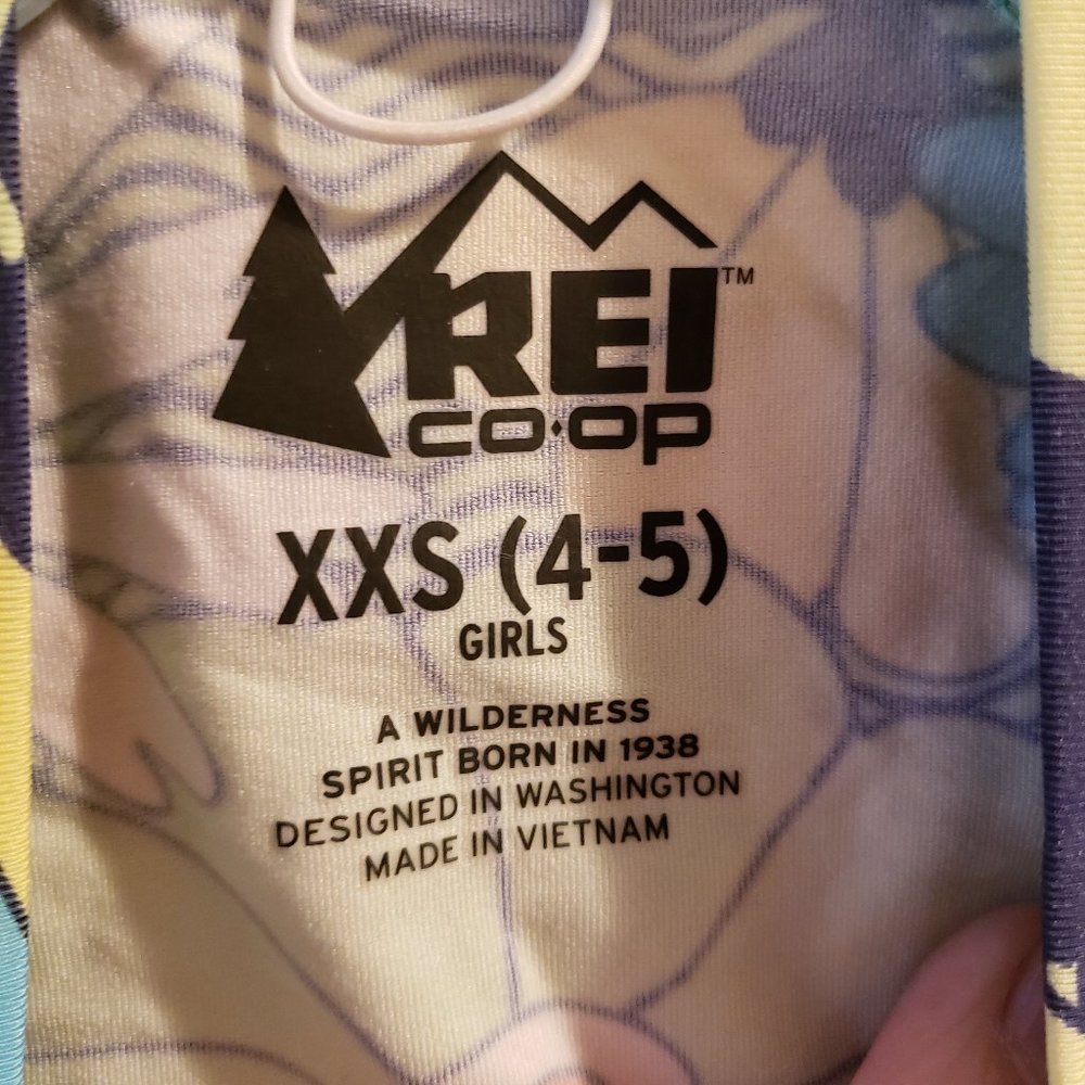 REI Swim Top/Rashguard Girls Size XXS 4-5 - Picture 4 of 8